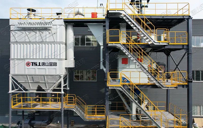 浙江干法制砂樓項(xiàng)目安裝飛快，馬上完工！