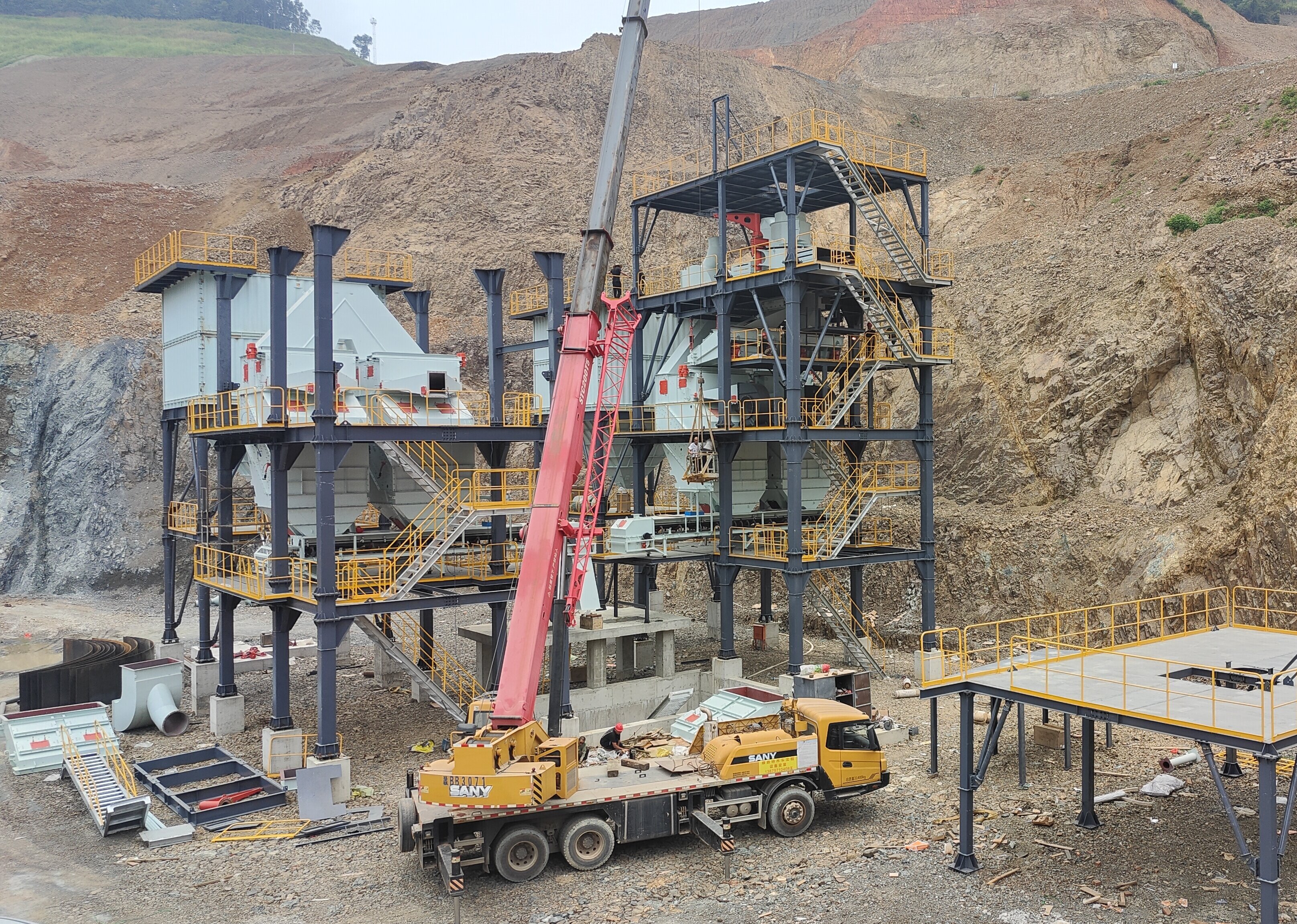 制砂樓綠色制砂，守護(hù)綠水青山