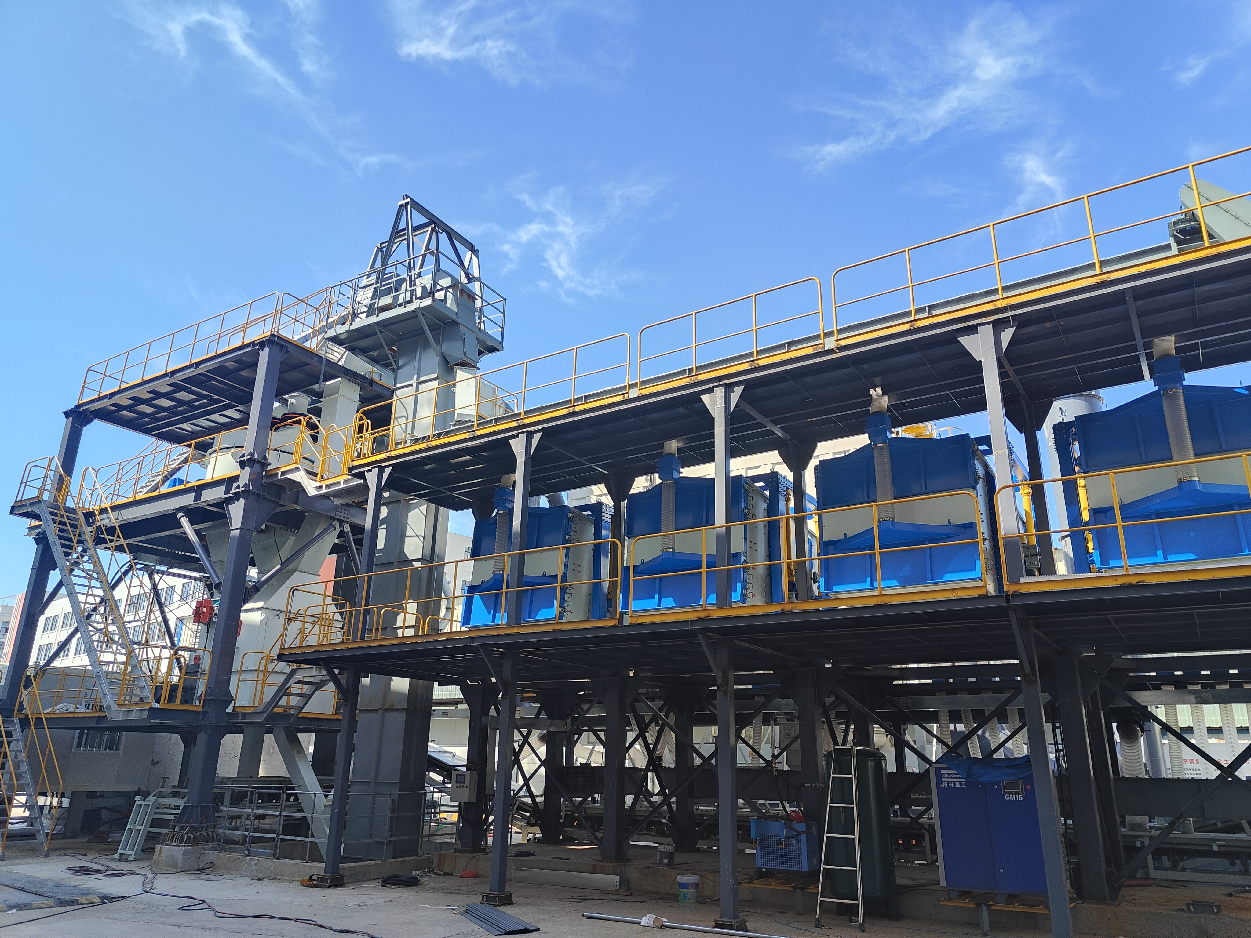 干法制砂樓：讓鋼渣變廢為寶，生產(chǎn)多元機(jī)制砂